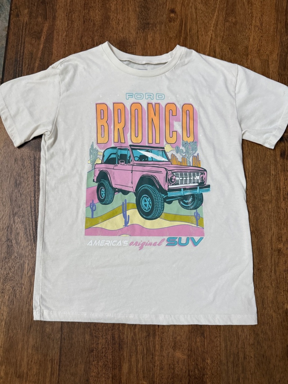 Women’s Ford Pink Bronco Tee